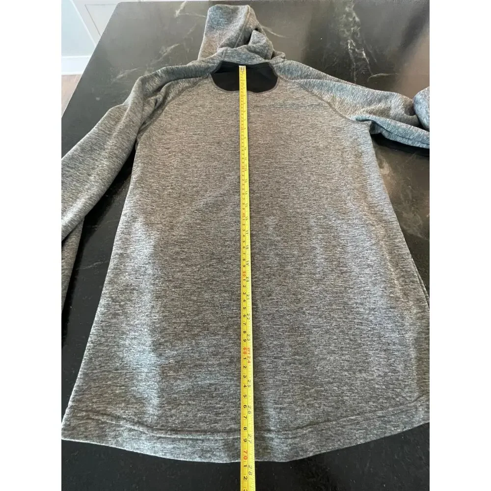Under Armour  ColdGear ladies hoodie gray fitted design fullzip SM - Picture 8 of 10